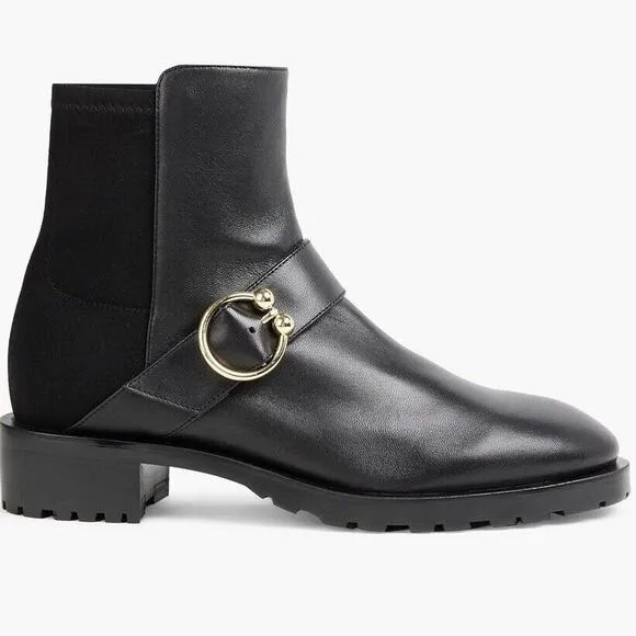 STUART WEITZMAN NWB Women’s Luxering Black Ankle Boots 6.5
