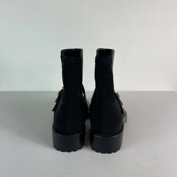 STUART WEITZMAN NWB Women’s Luxering Black Ankle Boots 6.5