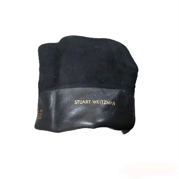 STUART Weitzman NWOB Suede Over-the-knee Black Boots Women’s Sz 5