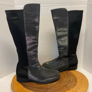 Stuart Weitzman SHIMMER Size youth 4 Riding Boots