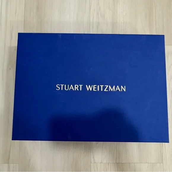 Stuart Weitzman The FIFER 80 Boots Black Suede with Stretch Elastic Size 6