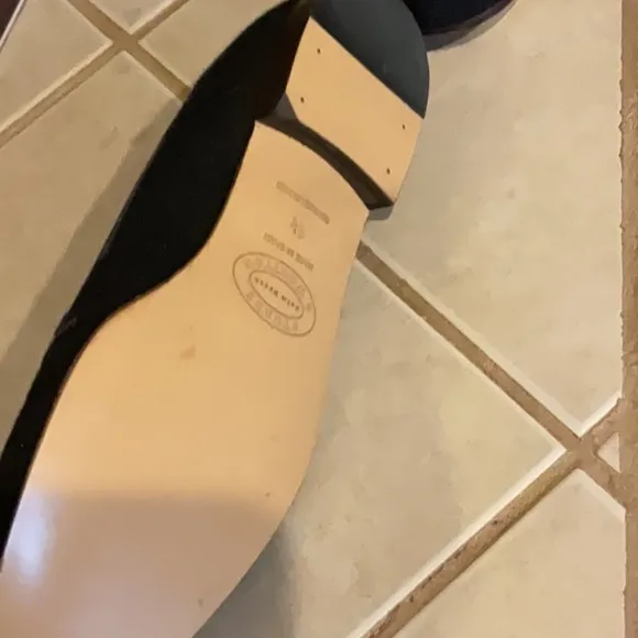 Stubbs &amp; Wootton Black Loafers with Tassels