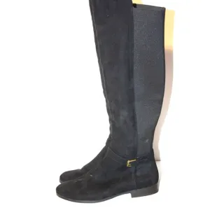 Style &amp; Co. Women's Kimball Suede Tall Stretch-Calf Riding Boots Shoes sz 9.5M