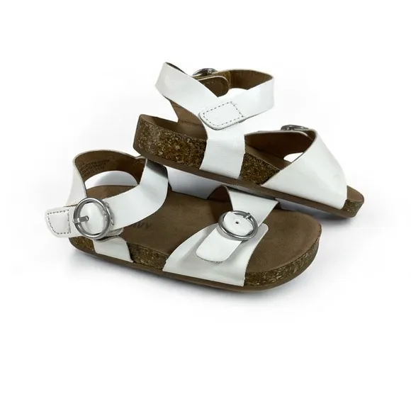 Stylish Kids Sandals Bundle Set Pearl Denim Pink Butterfly Metallic Charm White