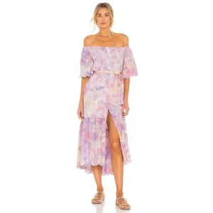 SUNDRESS Sandra Dress EYELET TIE AND DYE