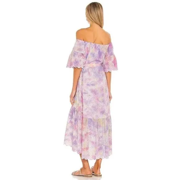 SUNDRESS Sandra Dress EYELET TIE AND DYE