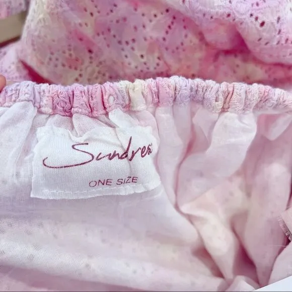 SUNDRESS Sandra Dress EYELET TIE AND DYE
