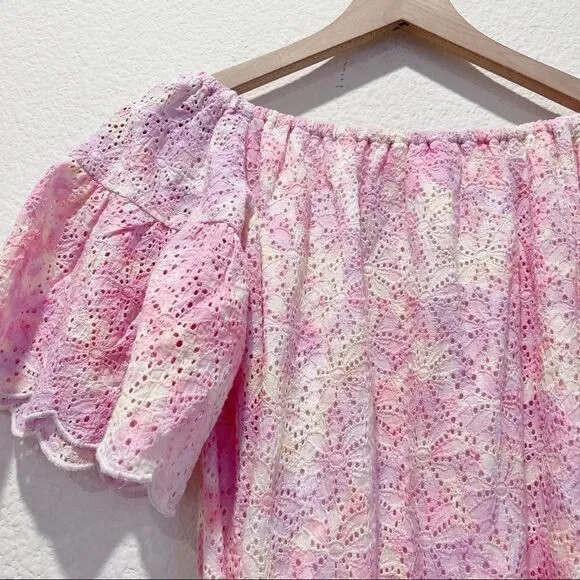 SUNDRESS Sandra Dress EYELET TIE AND DYE