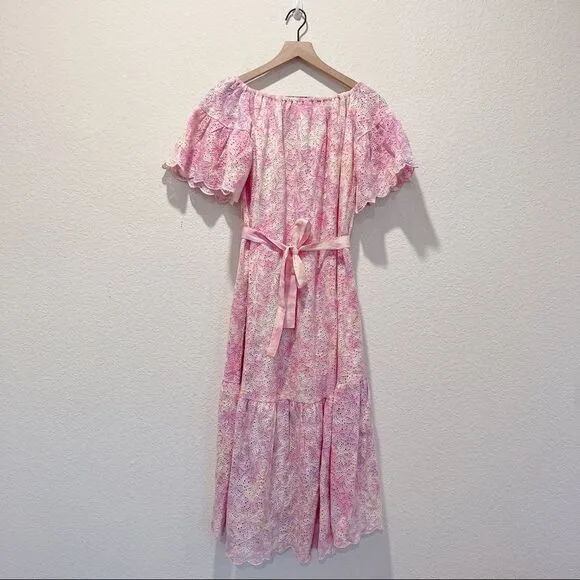 SUNDRESS Sandra Dress EYELET TIE AND DYE