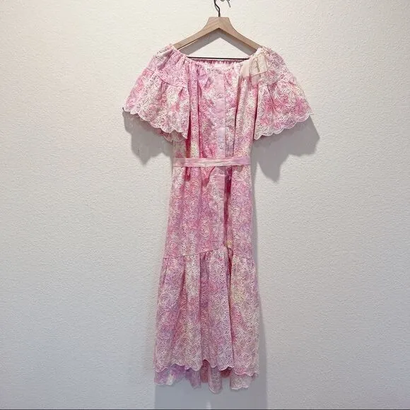 SUNDRESS Sandra Dress EYELET TIE AND DYE