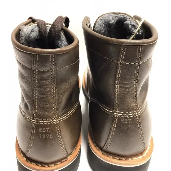 Superlamb Men’s Gobi, Brown Leather Desert Boot, Size 7.5D