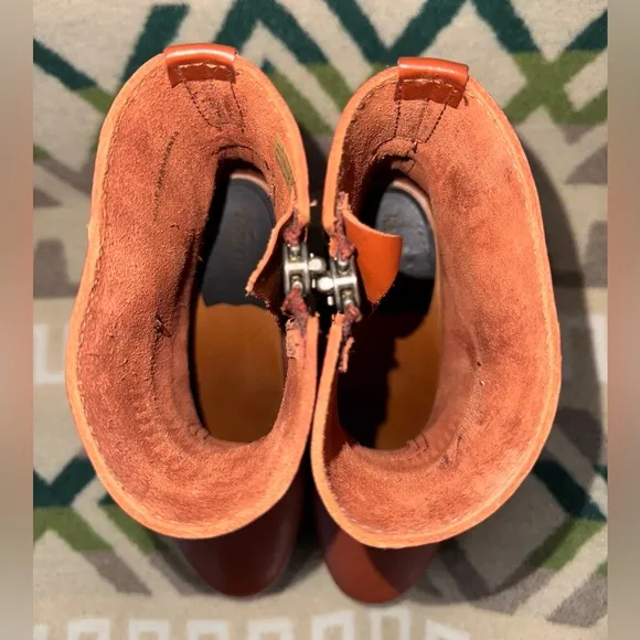 Swedish Hasbeens New Jodhpur Boots in Cognac Leather Size 39 US 9 Retail $450