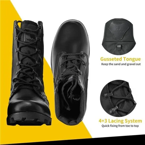 Tactical Military Boots for Men and Women 8 Inches Desert Combat Army Jungle