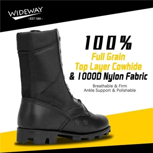 Tactical Military Boots for Men and Women 8 Inches Desert Combat Army Jungle