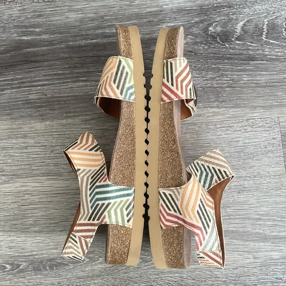 Taos Multicolor Strappy Sandals