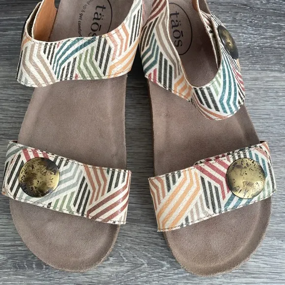 Taos Multicolor Strappy Sandals