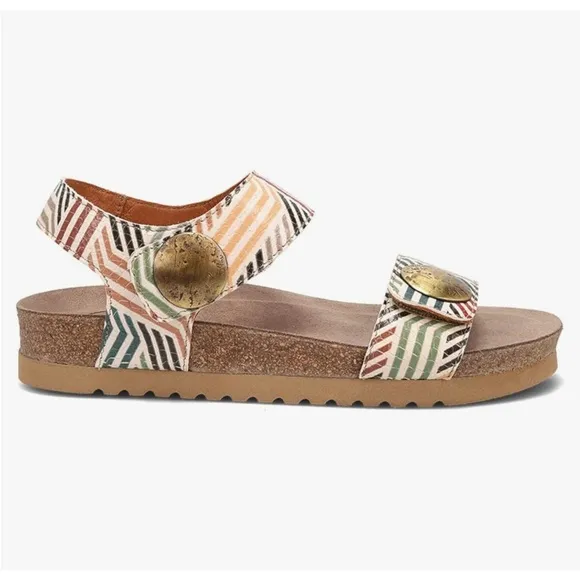 Taos Multicolor Strappy Sandals