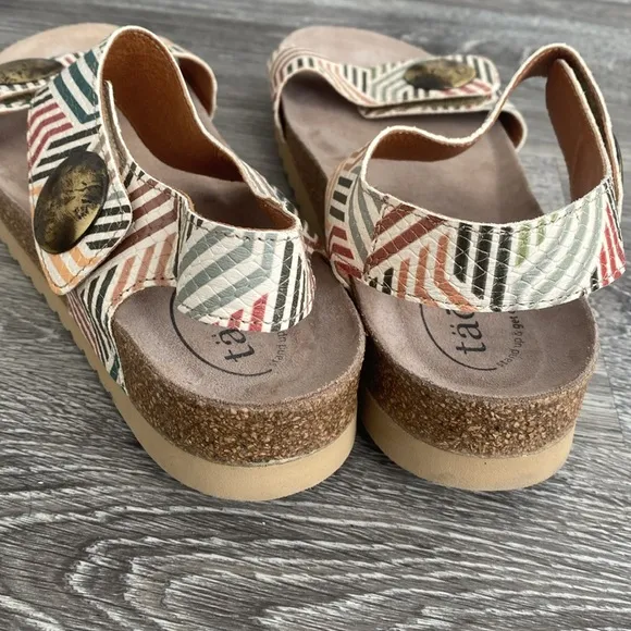 Taos Multicolor Strappy Sandals