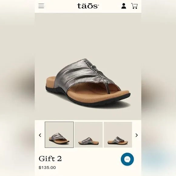 Taos Gift 2 Comfortable Leather Sandals