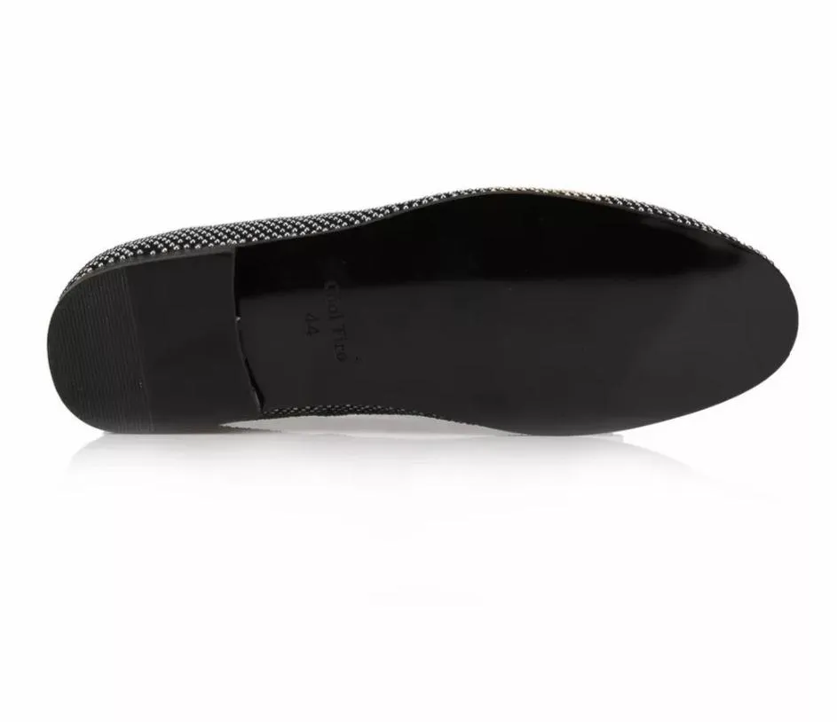 TASSEL LOAFERS CRYSTAL "STATEMENT"