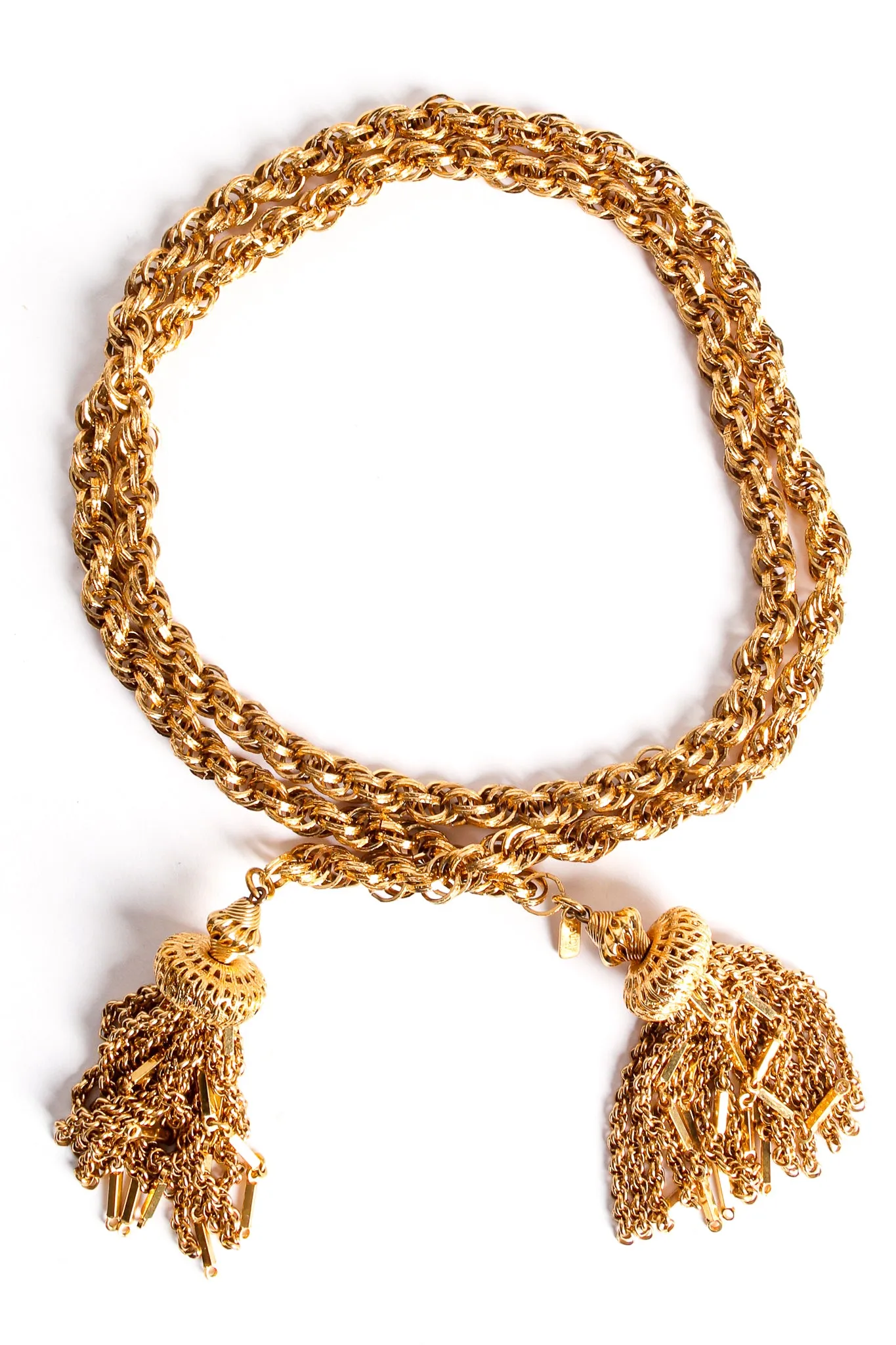 Tassel Wrap Lariat Necklace