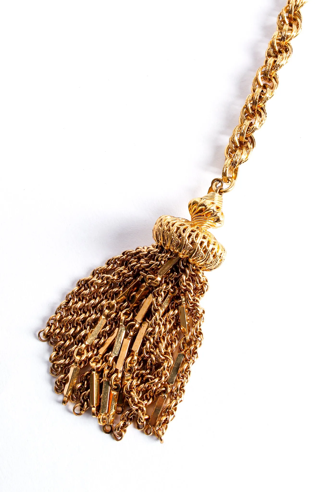 Tassel Wrap Lariat Necklace