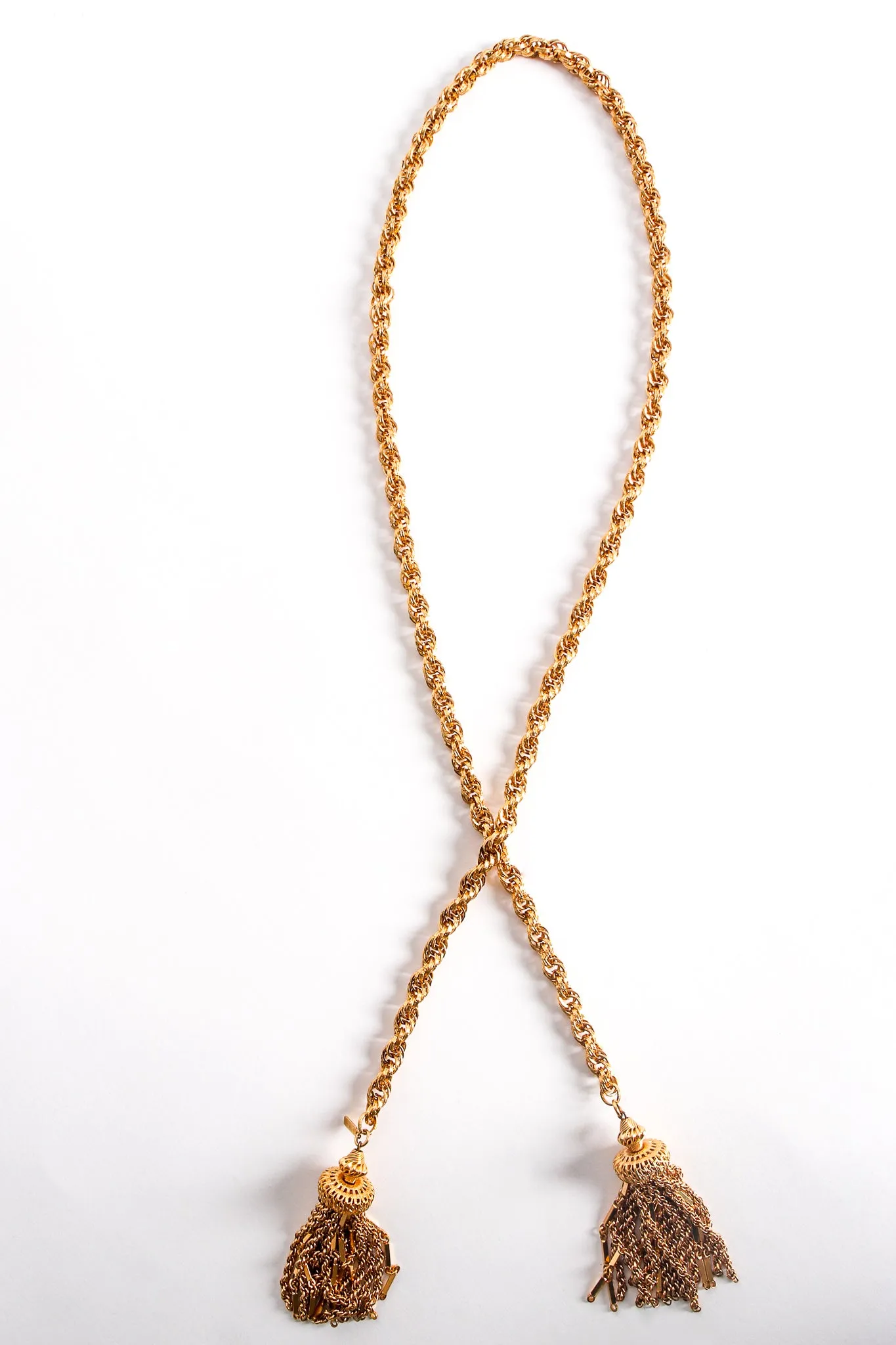 Tassel Wrap Lariat Necklace