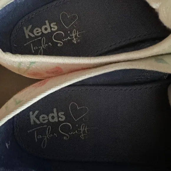 Taylor Swift x Keds Limited Edition Champion Flower Sneakers Size 7.5