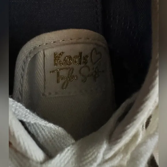 Taylor Swift x Keds Limited Edition Champion Flower Sneakers Size 7.5