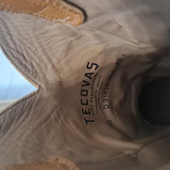 Tecovas Men's Tan Leather Boots