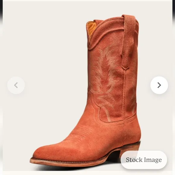 Tecovas Women's Boots The Josie Desert Rose 9B Relic Sole Gently Use   2 coozies