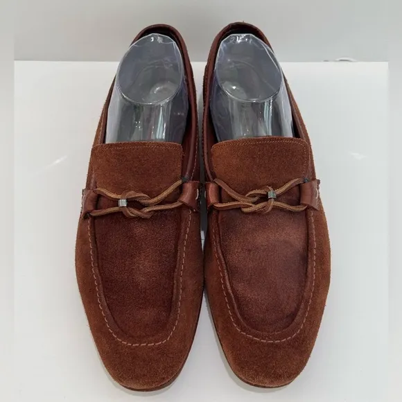 Ted Baker HOPPKEN Men’s Brown Suede Slip Ons Loafers -9