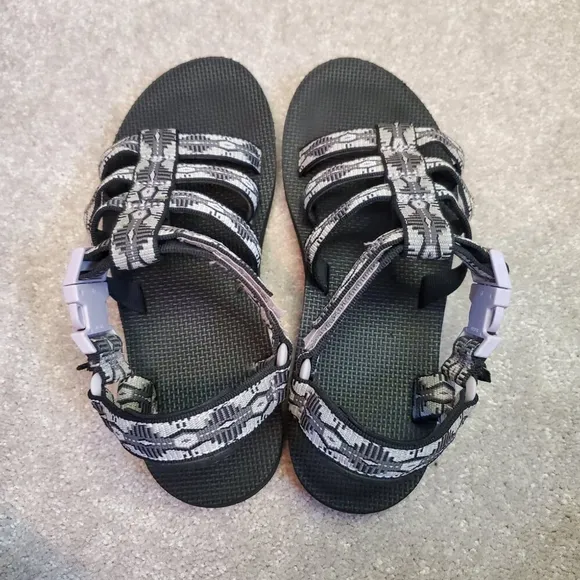 TEVA Womens 8 Original Dorado Outdoor Strap Sandals Hiking Gorpcore Tribal Aztec