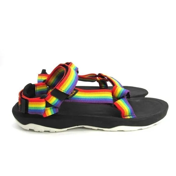 TEVA YOUTH HURRICANE XLT2 SPORT SANDALS IN MULTI SZ 7