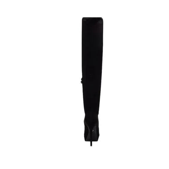 Thalia Sodi Women's Clarissa Over The Knee Boots Black Size 7 1/2
