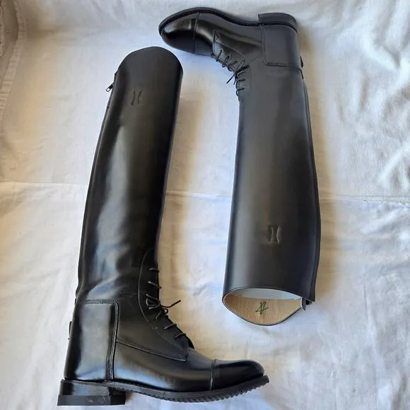 The Effingham Bond Boot Co 200L Women's Riding Equestrian Boots Black Size 6.5