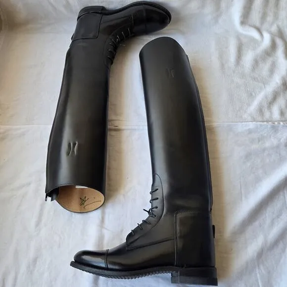 The Effingham Bond Boot Co 200L Women's Riding Equestrian Boots Black Size 6.5