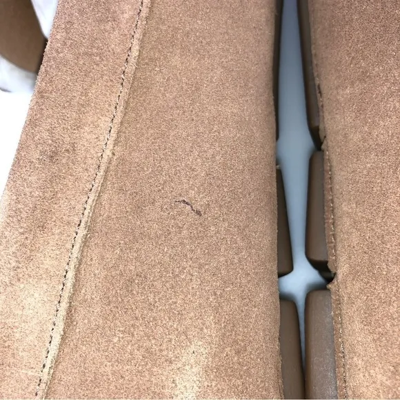 The Men's Store at Bloomingdale's Shearling Slippers Tan/Natural Suede Loafers