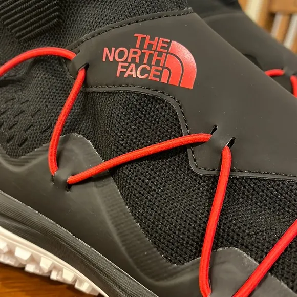 The North Face Sihl Mid Shoes Sneakers new black red Urban Explorer Mens 11.5