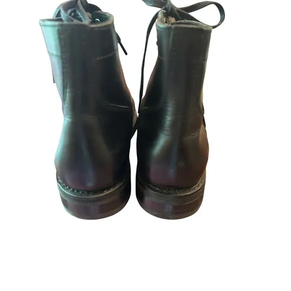 THURSDAY BOOT CO. Men’s Captain Boot Black Leather Lace Up Size 11