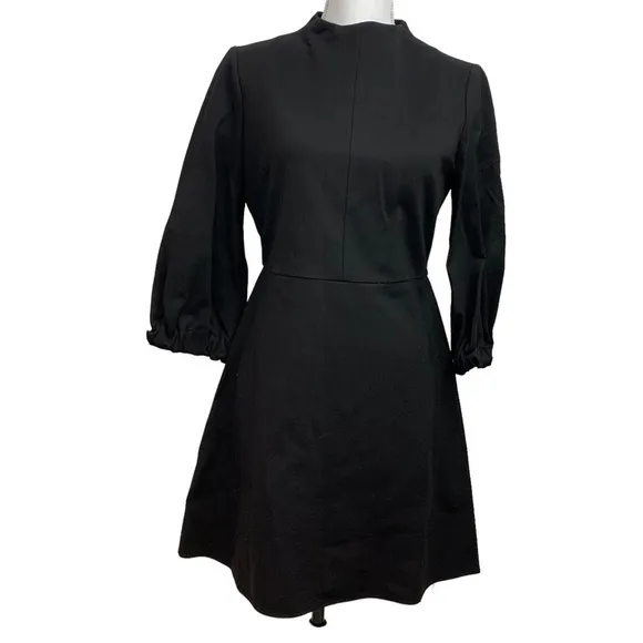 Tibi Bond Stretch Knit Fit &amp; Flare Dress