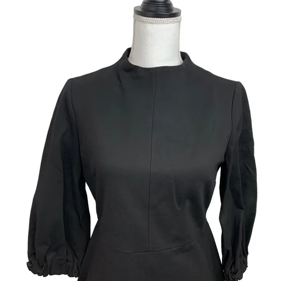 Tibi Bond Stretch Knit Fit &amp; Flare Dress