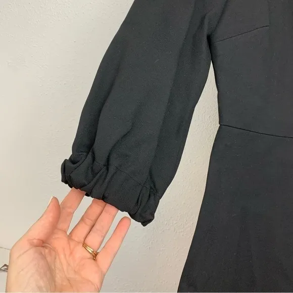 Tibi Bond Stretch Knit Fit &amp; Flare Dress