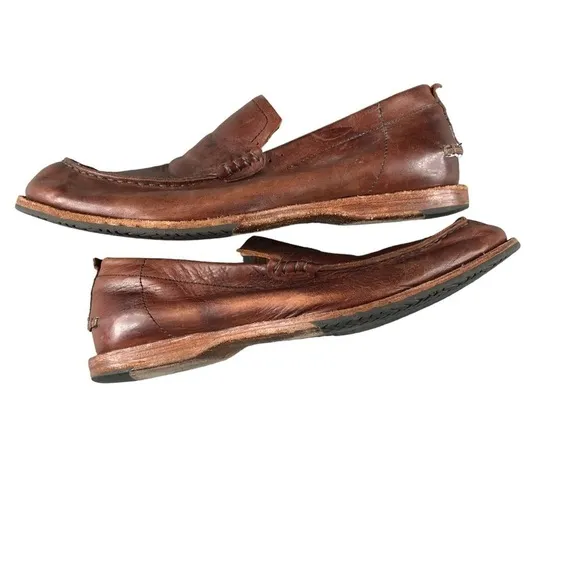 Timberland Boot Co Mens Leather Slip On Loafers