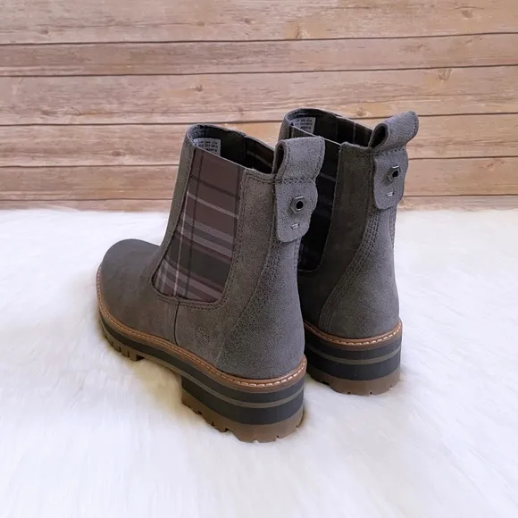 Timberland Courmayeur Valley Chelsea Dark Grey Boots
