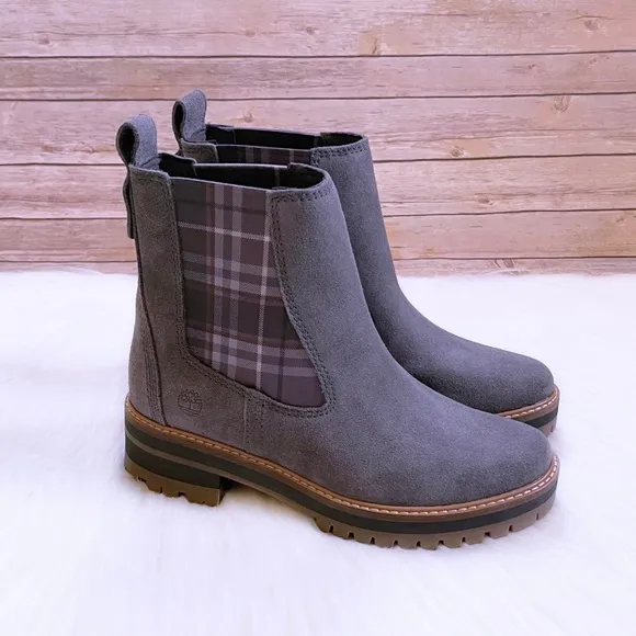 Timberland Courmayeur Valley Chelsea Dark Grey Boots