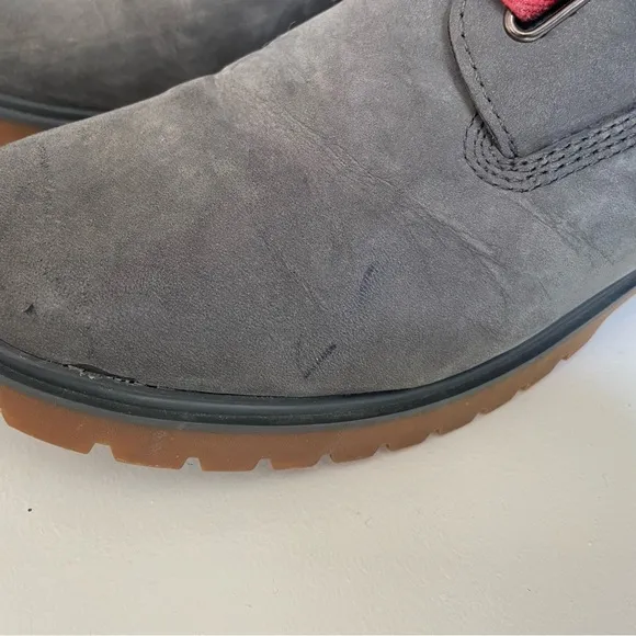 Timberland Jayne Shearling-Collar Waterproof Boots Leather 10