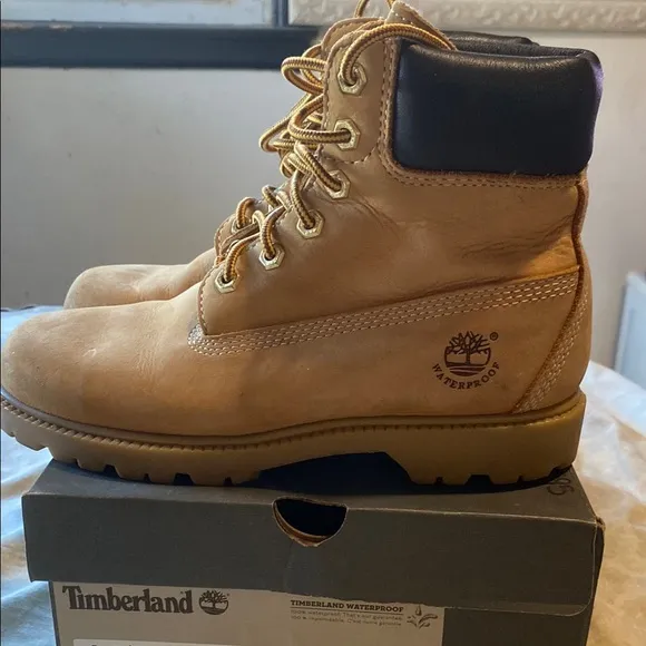 Timberland Junior's Tan Boots