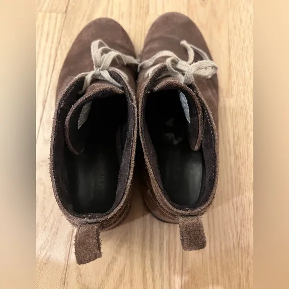 Timberland Lace Up Brown Desert Leather Chukka Boots Size 4.5