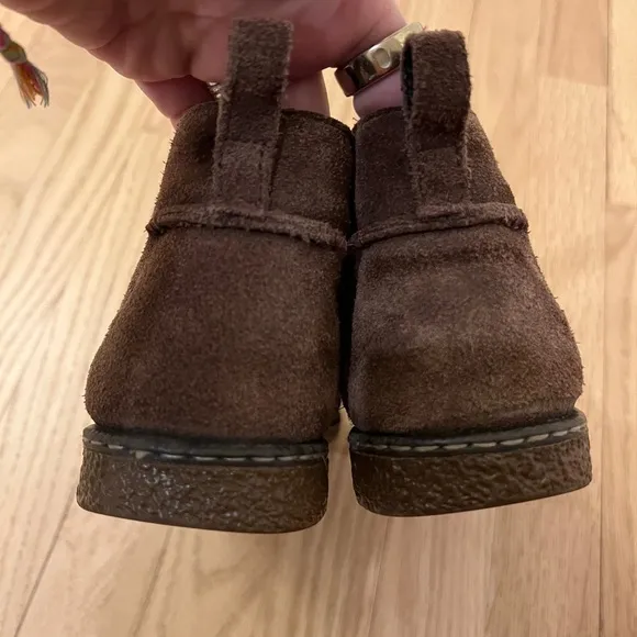 Timberland Lace Up Brown Desert Leather Chukka Boots Size 4.5